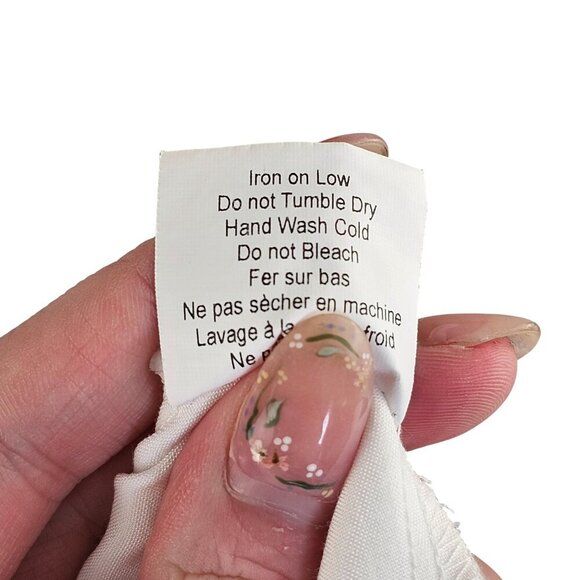 Emma Knudsen White Shirt Style Short Sleeve Tunic Top Sz M - Picture 8 of 9